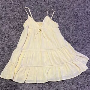 Garage Cream Casual Dress